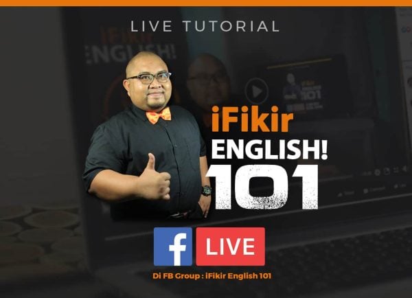 iFikir English 101 - Live Tutorial